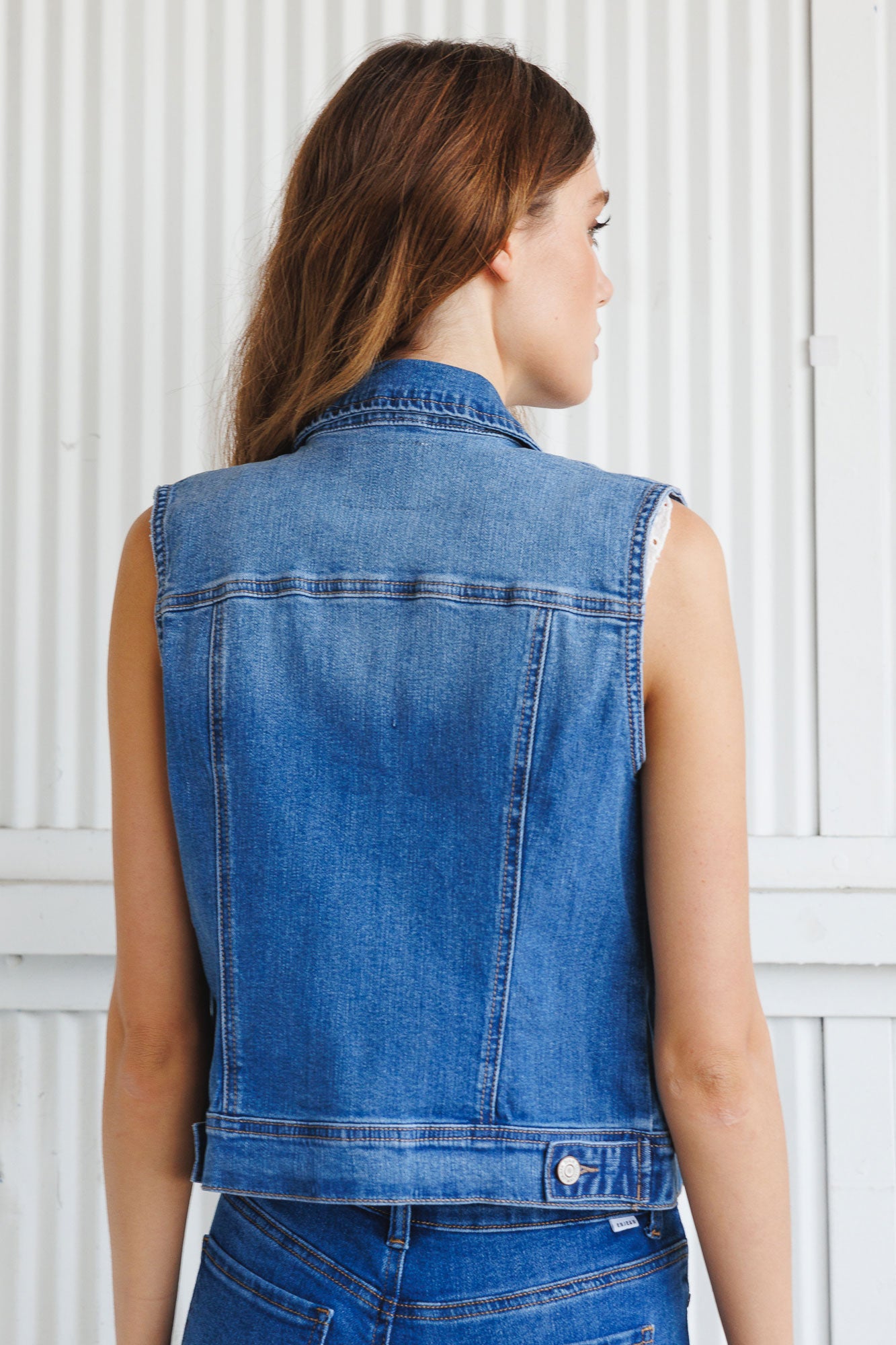 Classic Denim Vest - Image 6