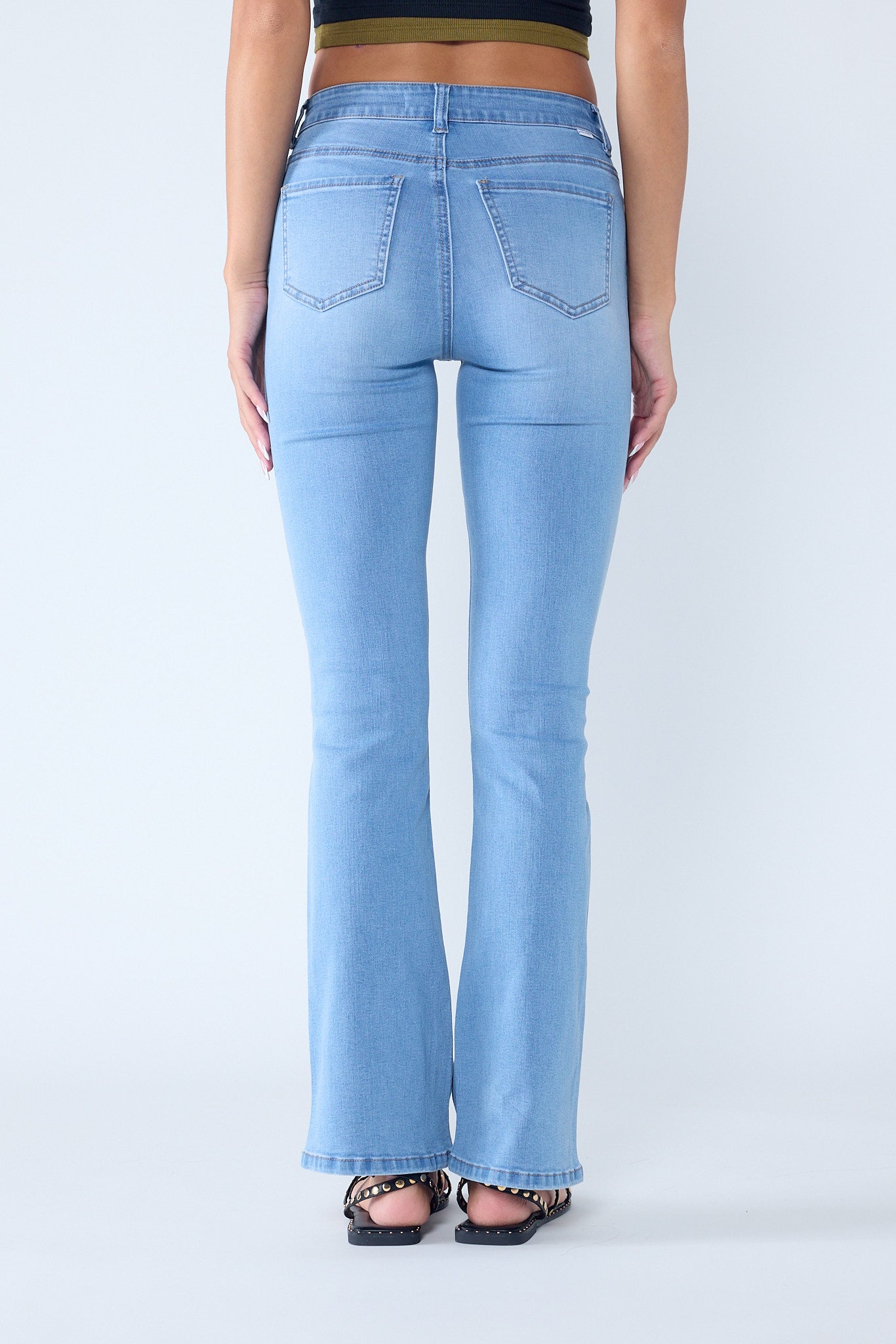 High Rise 5-Pocket Bootcut Jeans - Image 26